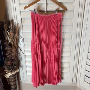 tre by natalie ratabesi pleated midi skirt